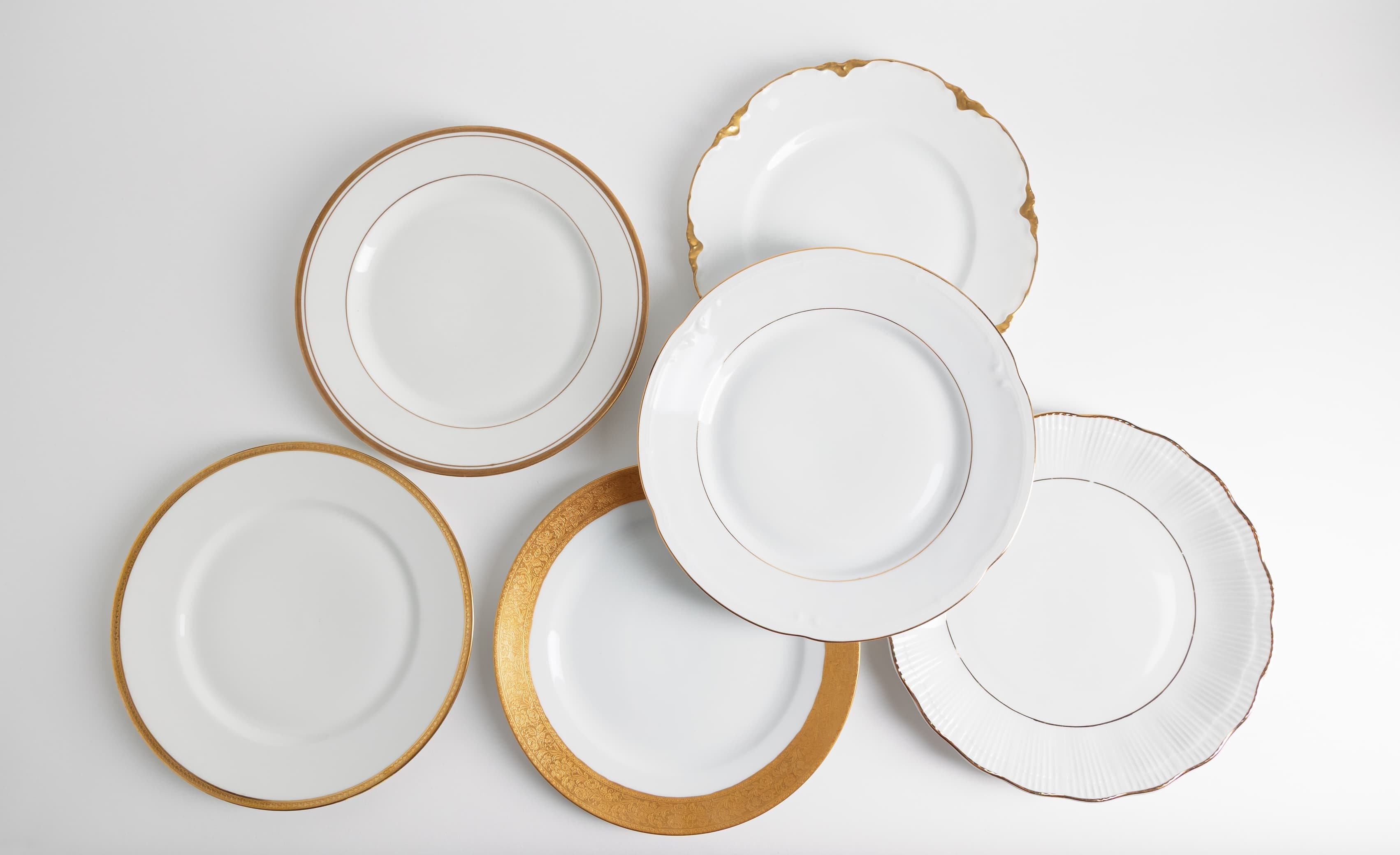 White & Gold